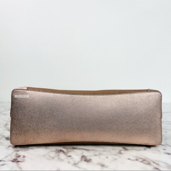 Kate Spade Shimmy Lola Greta Joeley Glitter Large Tote Shoulder Bag Rose… - Picture 7 of 11